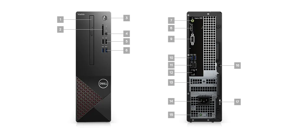 PC Dell Vostro 3681 SFF mô tả